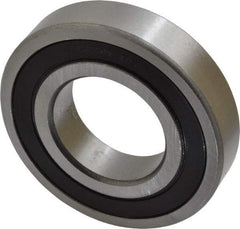 Tritan - 40mm Bore Diam, 80mm OD, Double Seal Deep Groove Radial Ball Bearing - 18mm Wide, 1 Row, Round Bore, 4,000 Lb Static Capacity, 6,500 Lb Dynamic Capacity - Americas Industrial Supply