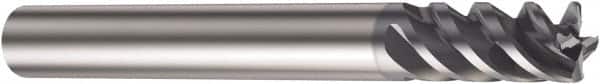 Sandvik Coromant - 1/2", 1" LOC, 1/2" Shank Diam, 4" OAL, 4 Flute, Solid Carbide Square End Mill - Single End, TiAlN Finish, Helical Flute, 50° Helix, Centercutting, Right Hand Cut, Right Hand Flute, Series CoroMill Plura - Americas Industrial Supply
