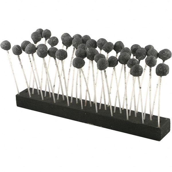 Brush Research Mfg. - 6-3/8" Bore Diam, 180 Grit, Aluminum Oxide Flexible Hone - Americas Industrial Supply