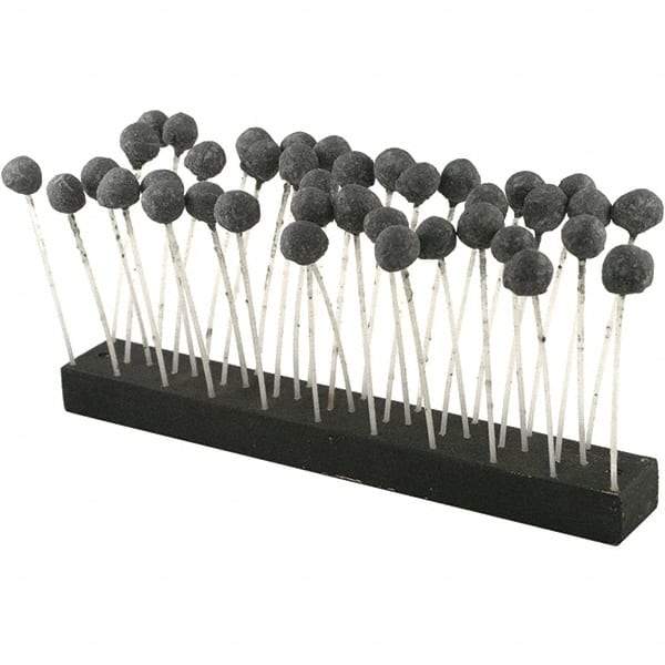 Brush Research Mfg. - 5-3/4" Bore Diam, 1000 Grit, Levigated Alumina Flexible Hone - Fine, 9-1/2" OAL - Americas Industrial Supply