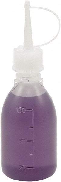 Dynalon Labware - 100 mL Dispensing Bottle - Polyethylene, Translucent, 5.7" High x 1.9" Diam, 15mm Cap - Americas Industrial Supply