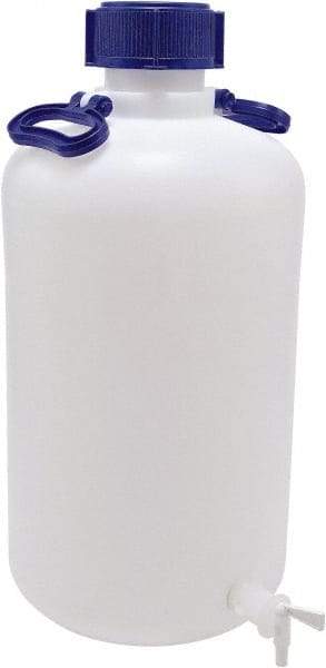 Dynalon Labware - 25,000 mL Carboy - Polyethylene, Translucent, 11" High x 11" Diam - Americas Industrial Supply