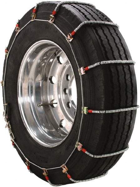 Peerless Chain - Single Axle Tire Chains - For Use with 275/75-22.5, 275/80-22.5, 285/70-24.5, 285/75-22.5, 295/70-22.5, 295/75-22.5 - Americas Industrial Supply