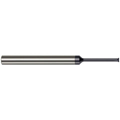 Harvey Tool - 0.262" Diam 90° 0.025" Chamfer 8-Flute Solid Carbide Back Chamfer - Exact Industrial Supply