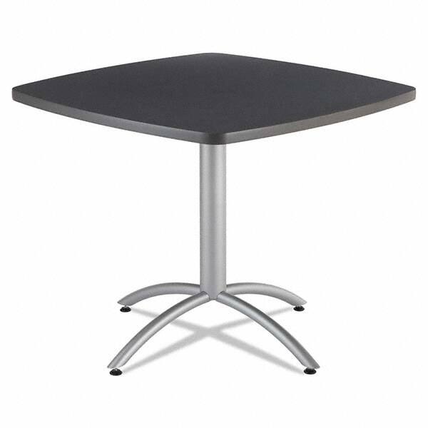 ICEBERG - Stationary Tables Type: Breakroom Material: Melamine Laminate - Americas Industrial Supply