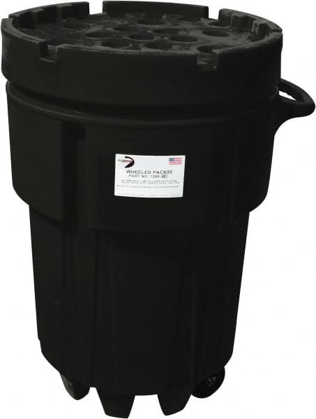 Enpac - Overpack & Salvage Drums Type: Salvage Drum w/Wheels Total Capacity (Gal.): 95.00 - Americas Industrial Supply