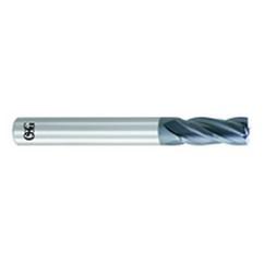 3/8" Dia. - 2-1/2" OAL - Solid Carbide - Square End HP End Mill- FL - Americas Industrial Supply