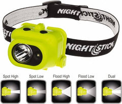 Bayco - LED Bulb, Hands-free Flashlight - Green Polycarbonate Body, AAA Batteries - Americas Industrial Supply