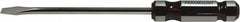Paramount - 415mm OAL Standard Slotted Screwdriver - 300mm Blade Length, Round Shank, Acetate Handle - Americas Industrial Supply