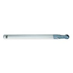1/8" Dia. - 3" OAL - Solid Carbide - Ball End HP End Mill-2 FL - Americas Industrial Supply