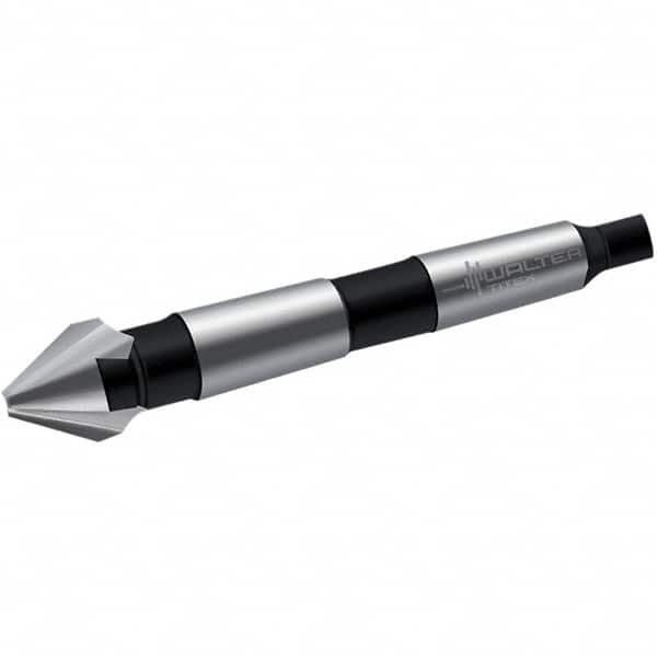 Walter-Titex - 50mm Head Diam, 3 Flute 60° High Speed Steel Countersink - Americas Industrial Supply