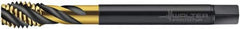 Walter-Prototyp - 7/16-20 UNF 3 Flute 2B Modified Bottoming Spiral Flute Tap - Cobalt, TiN Finish, 100mm OAL, Right Hand Flute, Right Hand Thread, Series AS2356005 - Americas Industrial Supply