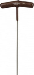 Paramount - 7/64" Hex, T-Handle Cushion Grip, Hex Key - 6-51/64" OAL, Protanium High Torque Steel, Inch System of Measurement - Americas Industrial Supply