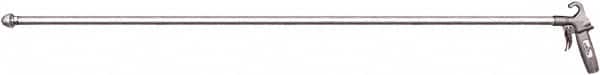 Guardair - 120 Max psi Reverse Force Nozzle Pistol Grip Blow Gun - 1/4 NPT Inlet, 48" Tube Length - Americas Industrial Supply