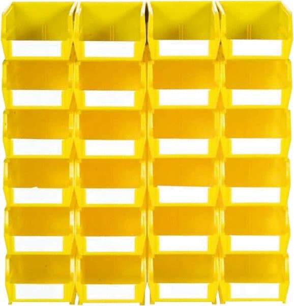 Triton - 12 Lb. Load Capacity, 5-3/8" Deep, Multi-Colored Polypropylene Bin System - 3" High x 4-1/8" Wide x 5-3/8" Long - Americas Industrial Supply