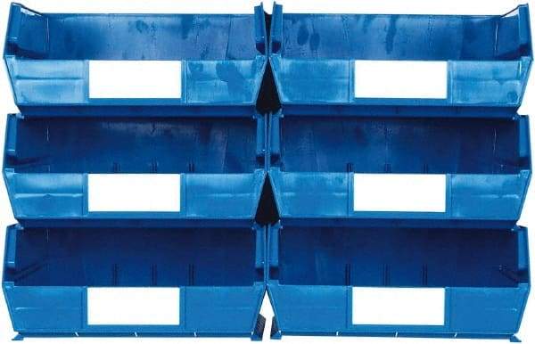 Triton - 55 Lb. Load Capacity, 10-7/8" Deep, Multi-Colored Polypropylene Bin System - 5" High x 11" Wide x 10-7/8" Long - Americas Industrial Supply