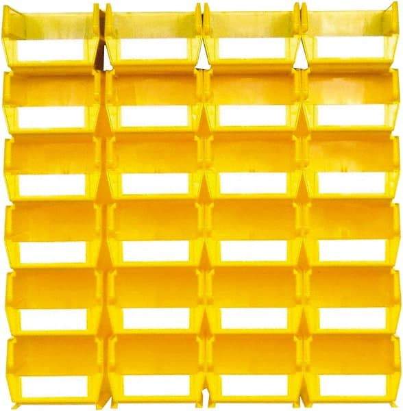 Triton - 12 Lb. Load Capacity, 7-3/8" Deep, Multi-Colored Polypropylene Bin System - 3" High x 4-1/8" Wide x 7-3/8" Long - Americas Industrial Supply