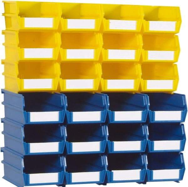 Triton - 70 Lb. Load Capacity, 7-3/8" Deep, Multi-Colored Polypropylene Bin System - 3" High x 4-1/8" Wide x 7-3/8" Long - Americas Industrial Supply