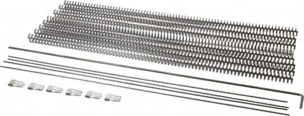 Value Collection - Conveyor Belt Lacing - 18" OAL x 18" Belt Width, 1/8 to 5/32" Belt - Americas Industrial Supply