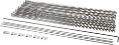 Value Collection - Conveyor Belt Lacing - 18" OAL x 18" Belt Width, 1/8 to 5/32" Belt - Americas Industrial Supply