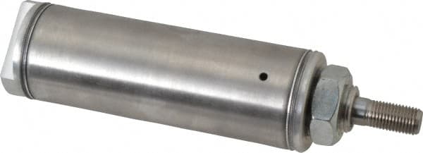 Norgren - 2" Stroke x 1-1/2" Bore Single Acting Air Cylinder - 1/8 Port, 7/16-20 Rod Thread - Americas Industrial Supply