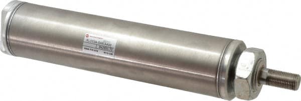 Norgren - 3" Stroke x 1-3/4" Bore Single Acting Air Cylinder - 1/4 Port, 1/2-20 Rod Thread - Americas Industrial Supply
