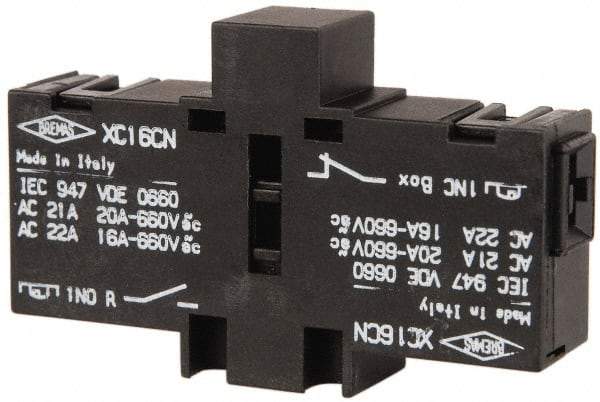 ACI - Cam and Disconnect Switch Auxiliary Contact Block - For Use with XA324, XB634 - Americas Industrial Supply