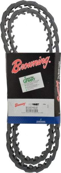 Browning - Section B, 21/32" Wide, 60" Outside Length, Adjustable Replacement Belt - Urethane, Griptwist, No. BP - Americas Industrial Supply