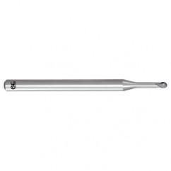 1/16" Dia. - 2-1/2" OAL - Carbide - Ball End HP End Mill-2 FL - Americas Industrial Supply