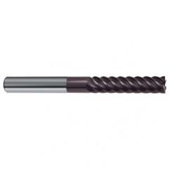 16mm Dia. - 150mm OAL - 45° Helix Firex Carbide End Mill - 6 FL - Americas Industrial Supply