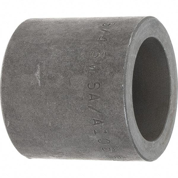 Made in USA - Size 3/4", Class 3,000, Forged Carbon Steel Black Pipe Coupling - 925 psi, Socket Weld End Connection - Americas Industrial Supply