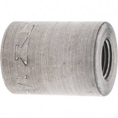 Made in USA - Size 1/8", Class 150, Malleable Iron Black Pipe Coupling (Right Hand) - 150 psi, Threaded End Connection - Americas Industrial Supply