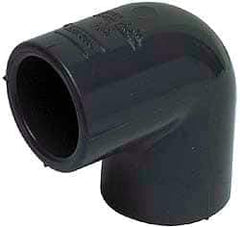 Value Collection - 8" PVC Plastic Pipe 90° Elbow - Schedule 80, Slip x Slip End Connections - Americas Industrial Supply