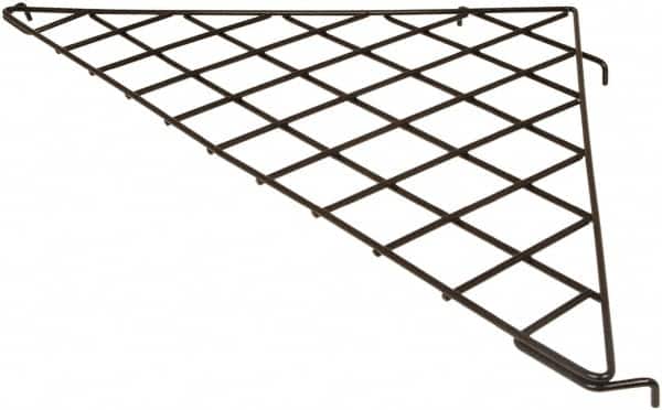 ECONOCO - Open Shelving Accessory/Component - 34-1/2" Long, Use with Wire Grid Panels - Americas Industrial Supply