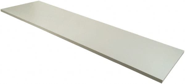 ECONOCO - Open Shelving Accessory/Component - Melamine Finish, 48" Long, Use with Slatwall, Gridwall or Slotted Standard Brackets - Americas Industrial Supply