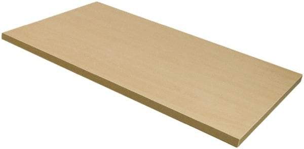 ECONOCO - Open Shelving Accessory/Component - Melamine Finish, 24" Long, Use with Slatwall, Gridwall or Slotted Standard Brackets - Americas Industrial Supply