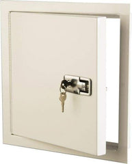 Karp - 18" Wide x 18" High, Galvanized Steel Exterior Access Door - Americas Industrial Supply