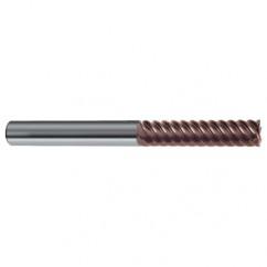 6mm Dia. - 75mm OAL - 55° Helix Firex Carbide End Mill - 6 FL - Americas Industrial Supply