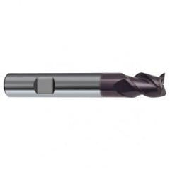 12mm Dia. - 73mm OAL - 45° Helix Firex Carbide End Mill - 3 FL - Americas Industrial Supply