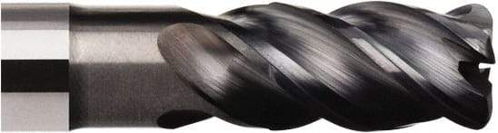Seco - 16mm, 32mm LOC, 16mm Shank Diam, 100mm OAL, 5 Flute, Solid Carbide Square End Mill - Single End, SIRON-A Finish, Helical Flute, Right Hand Cut, Right Hand Flute - Americas Industrial Supply
