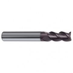 10mm Dia. - 72mm OAL - 45° Helix Firex Carbide End Mill - 3 FL - Americas Industrial Supply