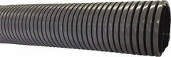 Flexaust - 3" ID, 29 Hg Vac Rating, 9 psi, Polyethylene Vacuum & Duct Hose - 50' Long, Gray, 7-1/2" Bend Radius, -40 to 140°F - Americas Industrial Supply