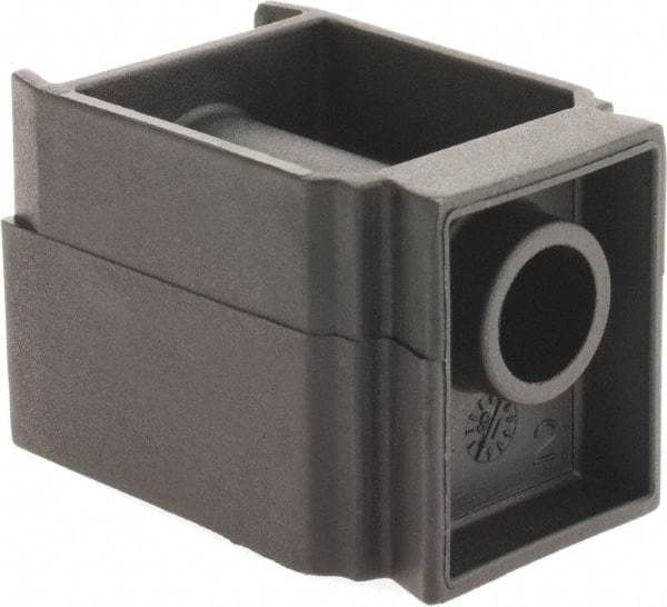 Transair - 7/16" OD, Spacer Block for Pipe Clips - Plastic, 232 Max psi, 1-3/16" Long - Americas Industrial Supply