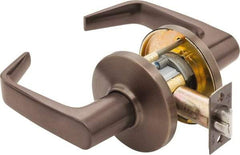 Best - Grade 1 Entrance Lever Lockset - 2-3/4" Back Set, Key In Lever Cylinder, Brass Alloy, Oil Rubbed Bronze Finish - Americas Industrial Supply
