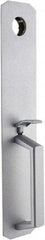 Precision - 10" OAL Nonhanded Flatbar - 32 to 36" Door Width, Satin Chrome Finish, Grade 1, Stanley Commercial Hardware - Americas Industrial Supply