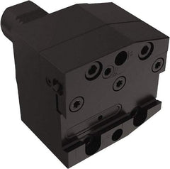 Seco - Tool Block Style 150.10-JETI, 20mm Blade Height, 96mm OAL, 66mm OAH, Indexable Cutoff Blade Tool Block - 30mm Shank Width, Through Coolant - Americas Industrial Supply