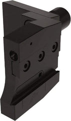 Seco - Tool Block Style 150.10-JETI, 20mm Blade Height, 133.5mm OAL, 74mm OAH, Indexable Cutoff Blade Tool Block - 25mm Shank Width, Through Coolant - Americas Industrial Supply