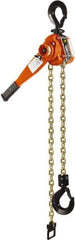 CM - 6,000 Lb Lifting Capacity, 20' Lift Height, Lever Hoist - Made from Chain, 73 Lb Avg Pull to Lift Rated Load, 1 Chain - Americas Industrial Supply