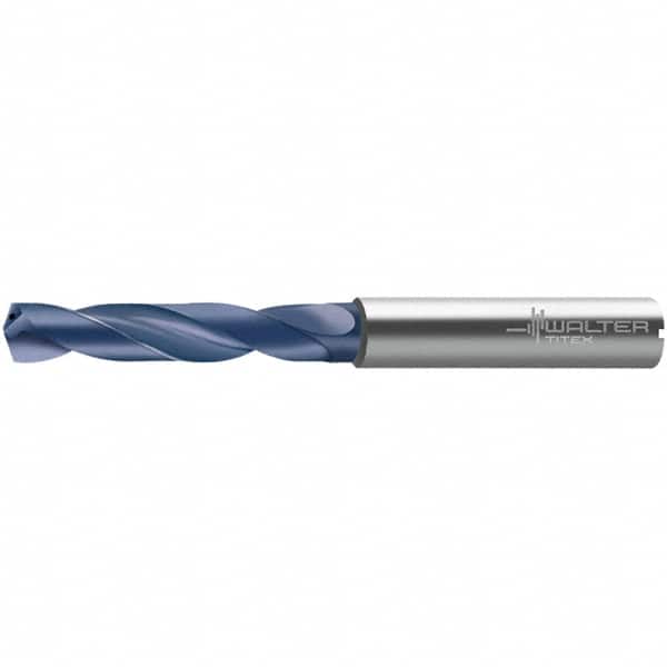 Walter-Titex - 15mm 140° Solid Carbide Screw Machine Drill Bit - Right Hand Cut, 65mm Flute Length, 115mm OAL, Through Coolant - Americas Industrial Supply