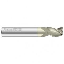 8mm Dia. x 64mm Overall Length 3-Flute Square End Solid Carbide SE End Mill-Round Shank-Center Cut-FC5 - Americas Industrial Supply